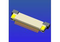 0.5mm间距半包上接抽屉式FPC