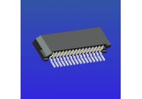 1.0mm间距C型双面接卧贴无锁式FPC