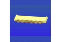 1.0mm间距E型双面接2.0高卧贴无锁式FPC