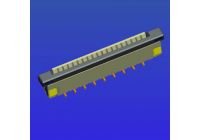 1.0mm间距带锁立贴抽屉式FPC