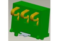 4.5H 5.5H 6.2H 2.54PITCH 3PIN侧压式电池座（有柱 无柱）