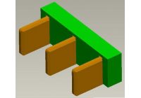 8600 3PIN BATTERY PH 3.75MM H 3.1MM 0.50MM厚刀片电池座