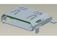 MINI USB 12PIN PH 0.50mm H 2.0mm 2DIP TYPE+2SMT TYPE